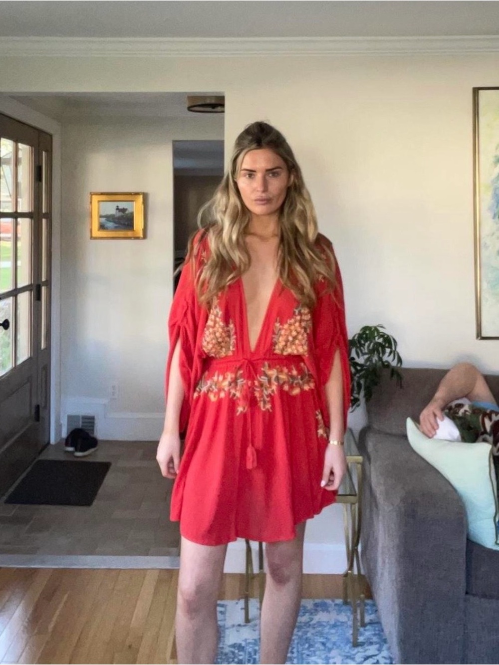 Free People Pretty Pineapple Dress - Picture 2 of 7